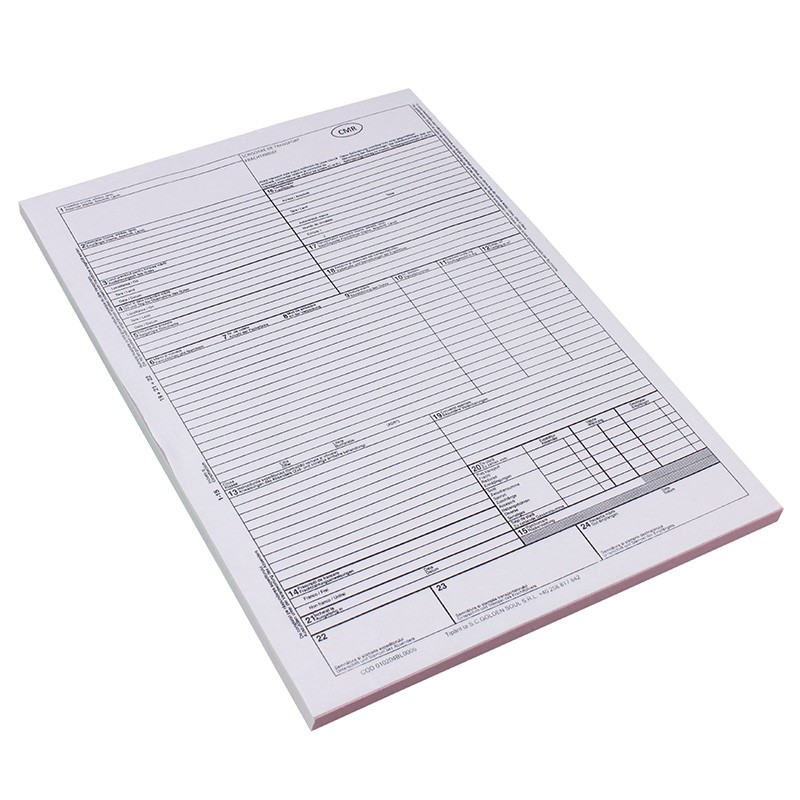 CMR international, format A4, 3 exemplare color, tipar fata - imagine 3